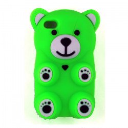 iPhone 4 4S 3D Gummy Bear Case (Green)
